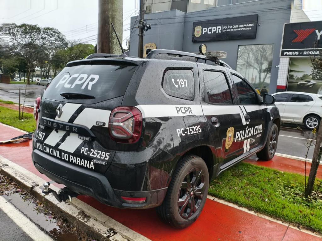 Polícia Civil prende dois homens em flagrante por tentativa de furto qualificado em Nova Esperança