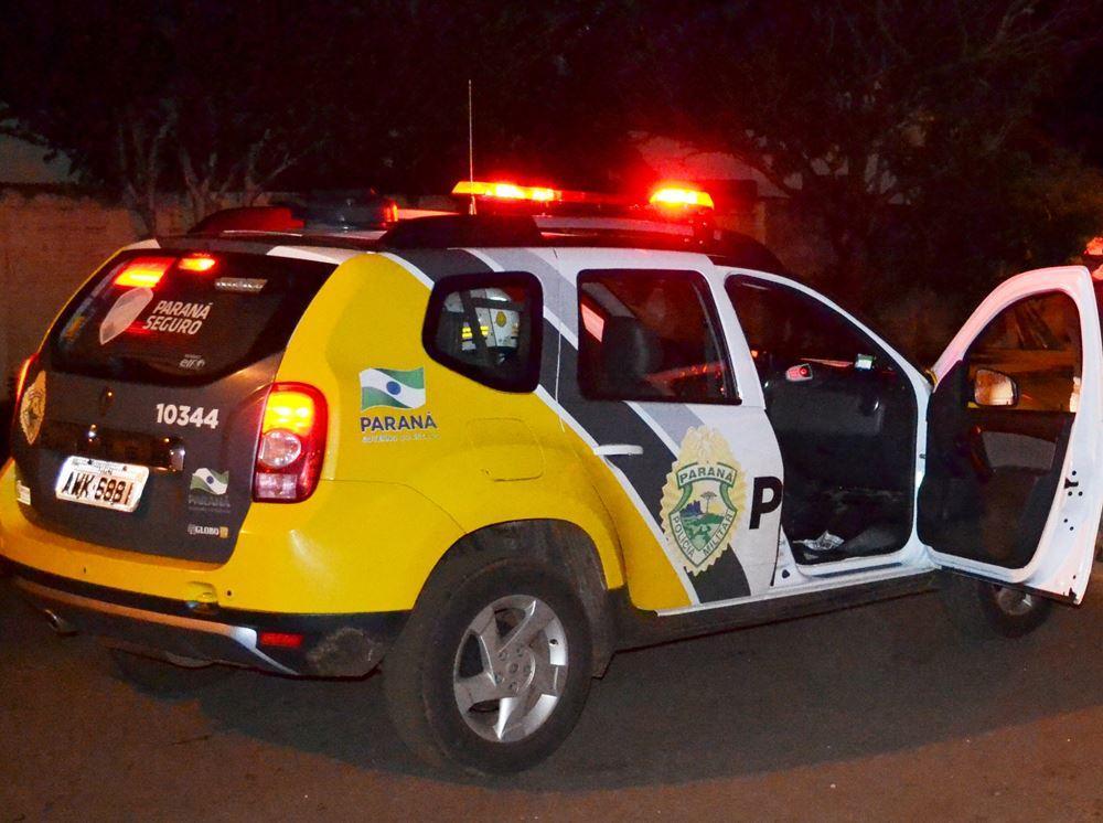 Motociclista foge a pé após abandonar moto durante abordagem em Nova Esperança