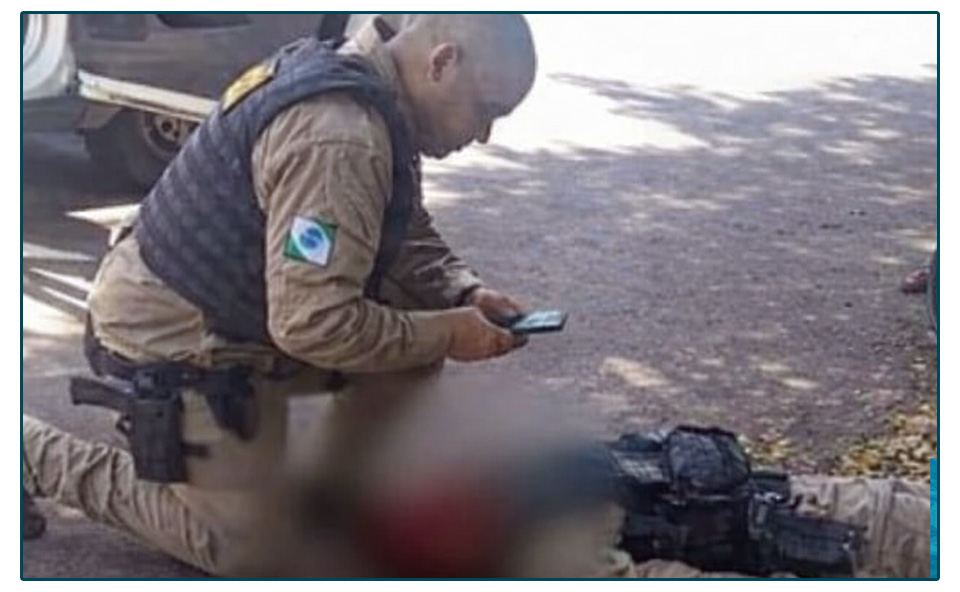 Policial militar é atropelado durante abordagem na região de Maringá e precisa ser transferido de helicóptero.