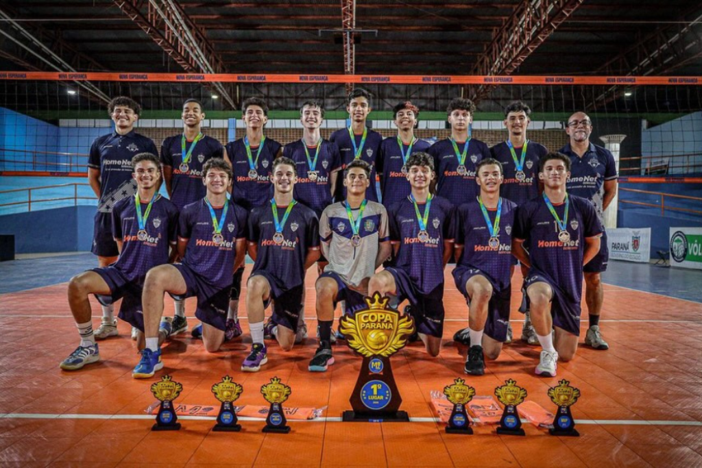 Nova Esperança conquista título da Copa Paraná Sub-19 de Vôlei