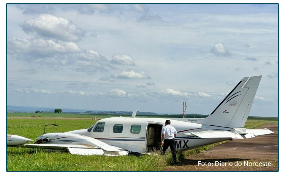 Sobrevivi a um acidente aéreo: "A vida em um segundo.
