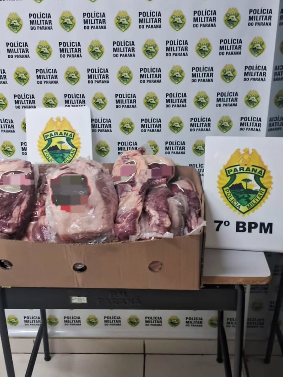 Funcionário é encaminhado à delegacia após produtos de empresa serem encontrados em veículo na zona rural de Cruzeiro do Oeste